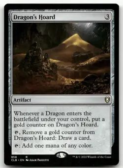 Dragon's Hoard #858 (NM) Baldur's Gate CLB Magic MTG - Image 1