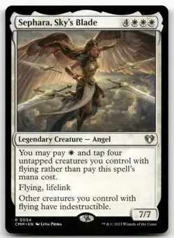 Sephara, Sky's Blade #54 (NM) Commander Masters CMM Magic MTG - Image 1