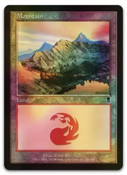 Mountain (346) #346 (Foil) (LP) Odyssey ODY Magic MTG - Image 1