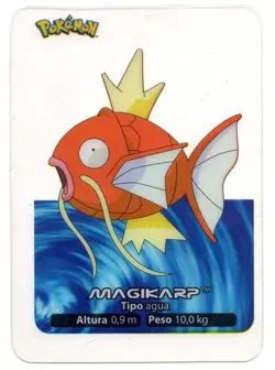MAGIKARP #129 LAMINCARD COLECCION POKEMON LAMINCARDS 2005 EDIBAS (USADA) - Image 1