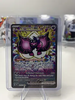 Pokemon TCG Pecharunt EX Full Art Special Illustration Rare Prismatic Evolutions - Image 1