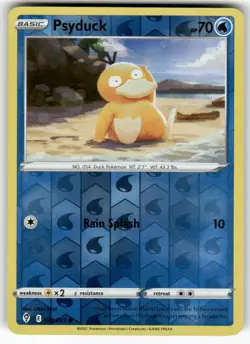 Psyduck 024/203 Common Evolving Skies Pokemon Reverse Holo Near Mint - Image 1