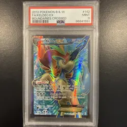 2012 Pokemon B & W #142 - Keldeo EX Full Art - MINT PSA 9 - Image 1