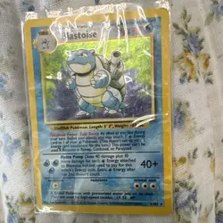 Wizards Pokemon TCG Base Set Blastoise Holographic 2/102 (1999) English - Image 1