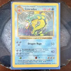 Wizards of the Coast Gyarados 6/102 Base Set Unlimited Holo Rare 1999 - Image 1