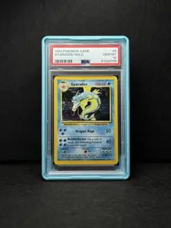 1999 Pokemon Gyarados Holo Base Set 6/102 PSA 10 - Image 1
