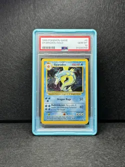 1999 Pokemon Gyarados Holo Base Set 6/102 PSA 10 - Image 2