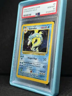 1999 Pokemon Gyarados Holo Base Set 6/102 PSA 10 - Image 5