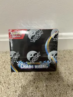 Pokemon Chaos Rising Booster Box New Sealed - Image 1
