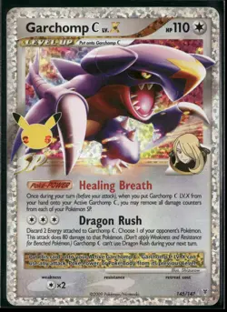 Garchomp C LV.X 145/147 Celebrations: Classic Collection Pokemon NM - Image 1