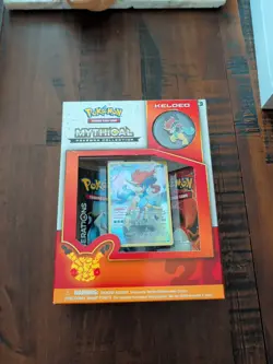 Pokemon TCG Keldeo Mythical Pokemon Collection Box - New Sealed Generations 2016 - Image 1