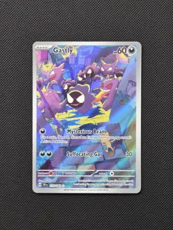 The Pokemon Company Gastly 177/162 SV05: Temporal Forces Illustration Rare Holo - Image 1