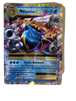 2014 Pokemon Card Mega Blastoise EX Holo 30/146 Ultra Rare Near Mint - Image 1