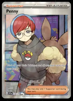 Penny 239/198 Ultra Rare Scarlet & Violet Pokemon Near Mint - Image 1