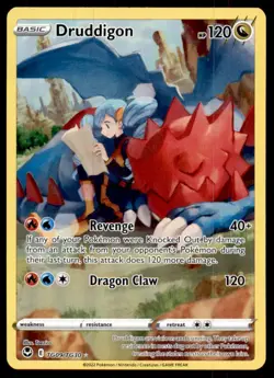 Druddigon TG09/TG30 Holo Silver Tempest Trainer Gallery Pokemon NM - Image 1