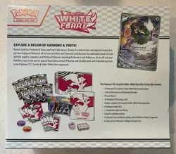 Pokemon TCG Elite Trainer Box White Flare Factory Sealed New! - Image 2