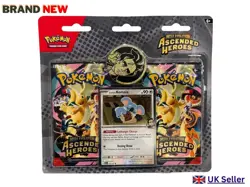 Brand New and Sealed Pokemon Ascended Heroes Larry’s Komala 2 Pack Blister - Image 1