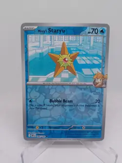 Misty's Staryu Reverse Holo - 046/182 - Destined Rivals - NM/M - Pokemon - Image 1