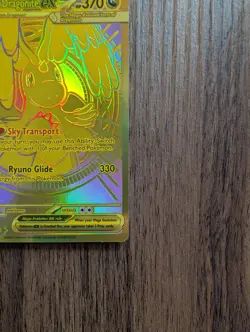 Pokemon TCG Ascended Heroes Mega Dragonite ex 295/217 Gold - PACK FRESH ✅ - Image 3