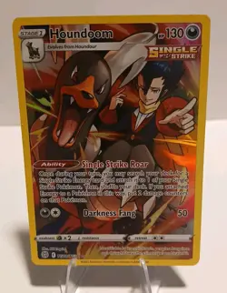 Houndoom TG10/TG30 Brilliant Stars Trainer Gallery Holo Pokemon Mint Condition - Image 1