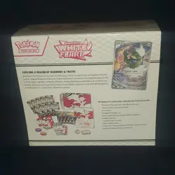 Pokemon TCG Scarlet & Violet White Flare Elite Trainer Box English Promo - Image 3