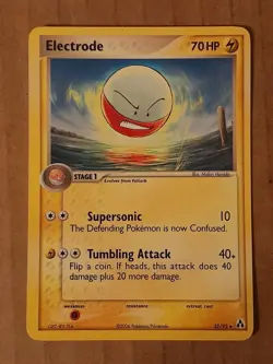 Pokemon Electrode 32/92 Ex Legend Maker NM-Mt See Pictures - Image 1