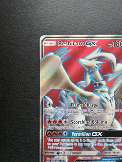 Pokemon: Reshiram GX 65/70 Full Art Ultra Rare Dragon Majesty - Image 4