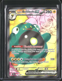 Iono's Bellibolt ex 172/159 Ultra Rare Journey Together Pokemon NM/M - Image 1