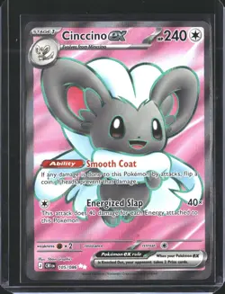 Cinccino ex 105/086 Ultra Rare Chaos Rising Pokemon NM/M - Image 1