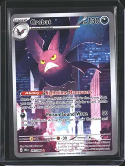 Crobat 093/086 Holo Illustration Rare Chaos Rising Pokemon NM/M - Image 1