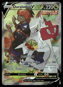 Duraludon V 198/203 Ultra Rare Evolving Skies Pokemon NM/M - Image 1
