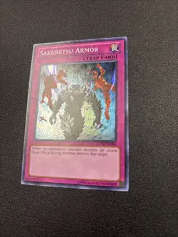 Moderately Played Sakuretsu Armor - LCYW-EN288 - Super Rare - Unlimited A6 - Image 2