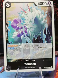 Yamato OP16-096 R The Time of Battle Foil English One Piece - Image 1