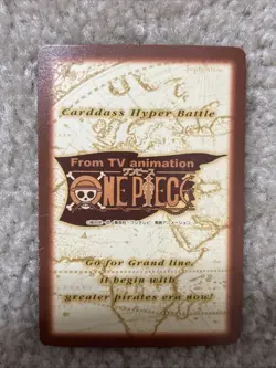 2000 One Piece Hyper Battle Carddass S34 Zoro Three Thousand Worlds - Image 2