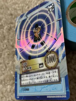 2000 One Piece Hyper Battle Carddass S34 Zoro Three Thousand Worlds - Image 3