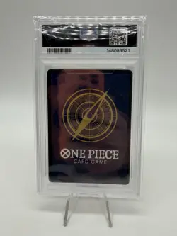 2024 One Piece EN Monkey D. Luffy ST10-006 SR Treasure Boosters Set PSA 10 - Image 2