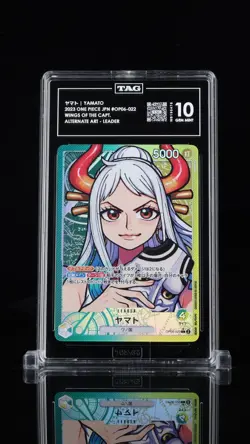 2023 One Piece JP Yamato OP06-022 Wings of the Captain Leader Foil TAG 10 - Image 1
