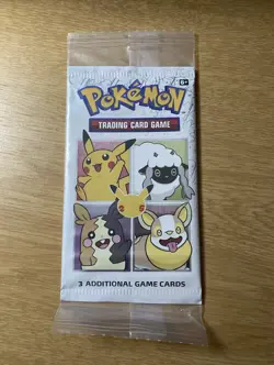 Pokemon 25th Anniversary Cinnamon Toast Crunch Cereal Pack 3 Cards Pikachu - Image 1