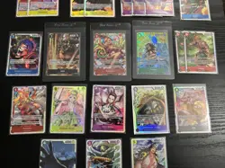 One Piece TCG 22 SR Card Lot- Super Rare- Alternate Arts- Parallel- Near Mint - Image 2