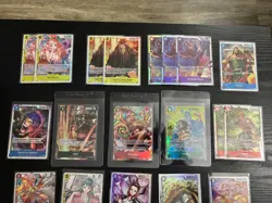 One Piece TCG 22 SR Card Lot- Super Rare- Alternate Arts- Parallel- Near Mint - Image 3