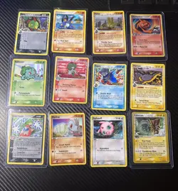 Pokemon 12 Card Lot Holo- Dragon Frontiers Power Keepers Crystal Guardians - Image 1