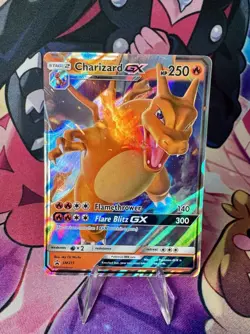 Pokemon Card TCG - Charizard GX SM211 Black Star Promo Sun & Moon Near Mint - Image 1