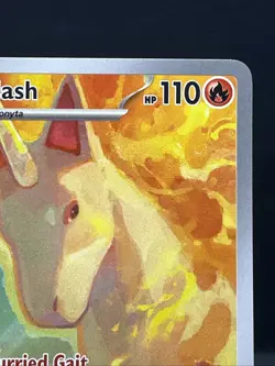 Pokemon TCG Destined Rivals Rapidash Full Art Illustration Card 189/182 Grade It - Image 2