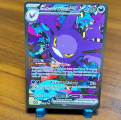 Pokemon Team Rocket's Crobat EX 234/182 Destined Rivals Special Illustration Ho… - Image 3