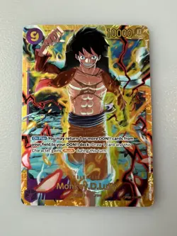 One Piece Monkey.D.Luffy Alt Art Card Game OP09-119 SEC, English Edition - Image 1