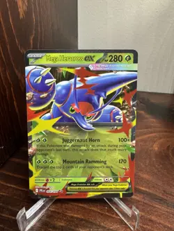 2025 Pokemon Mega Heracross ex 004/094 Me02: Phantasmal Flames Holo - Image 1