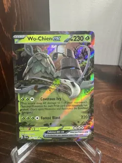 2023 Pokemon Wo-Chien ex 027/193 Sv02: Paldea Evolved Holo - Image 1