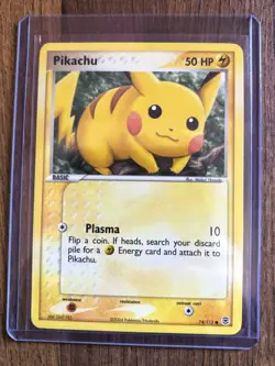 Pokemon TCG Pikachu FireRed & LeafGreen 74/112 Common Regular - Image 1