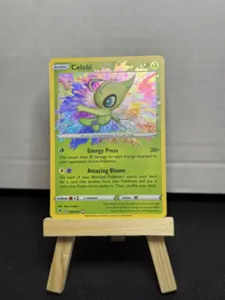 Pokemon Card Celebi 009/185 Vivid Voltage Amazing Rare Near Mint - Image 1
