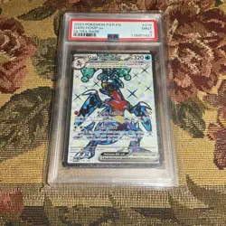 2023 POKEMON PAR EN-PARADOX RIFT ULTRA RARE #219 GARCHOMP EX PSA 9 - Image 1